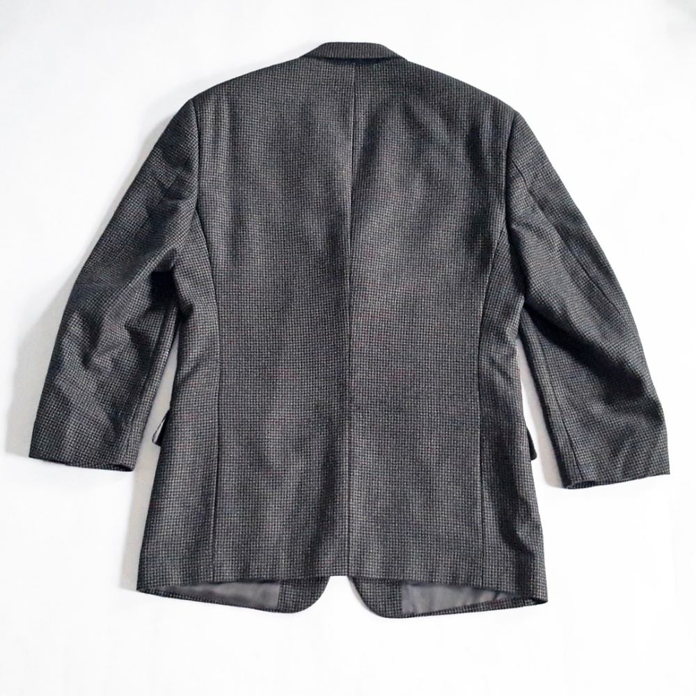 Monsieur Givenchy Men's Wool Silk Tweed Blazer 38S - Picture 8 of 8